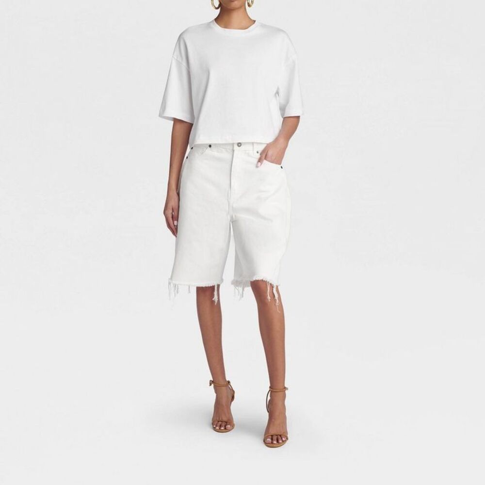 KBB by Kahlana -  Women's Low-Rise Wide Leg 'The Rach White